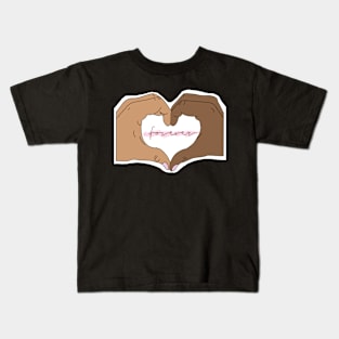 Love is Forever v2 Kids T-Shirt